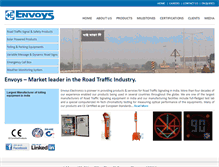 Tablet Screenshot of envoys.net